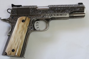 Remington 1911 Engraved 7